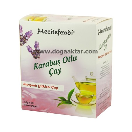 KARABAŞLI ÇAY (SÜZEN POŞET 40LI) Karışımlı Bitki Çayı Mecitefendi