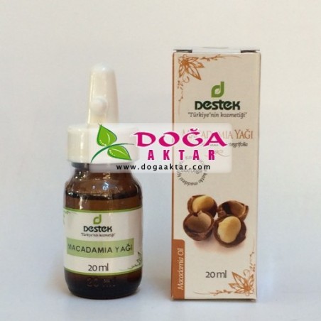 Macadamia Yağı Destek Cadı Fındığı Yağı