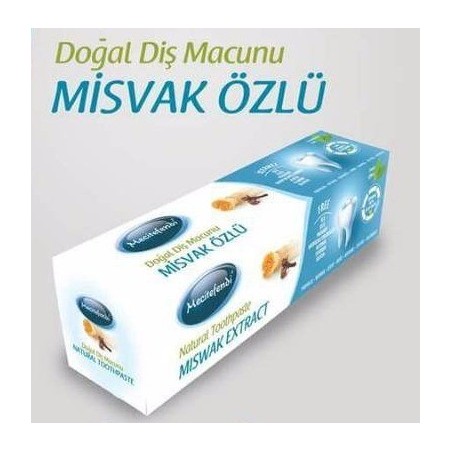 Diş Macunu Misvak özlü Doğal Mecitefendi