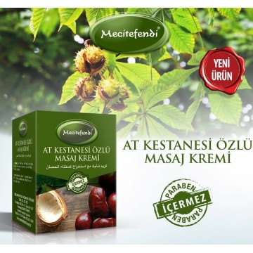 AT KESTANESİ ÖZLÜ MASAJ KREMİ 90 ML MECİTEFENDİ