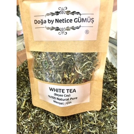 BEYAZ ÇAY  White Tea Orijinal Chine Tea 100 gr