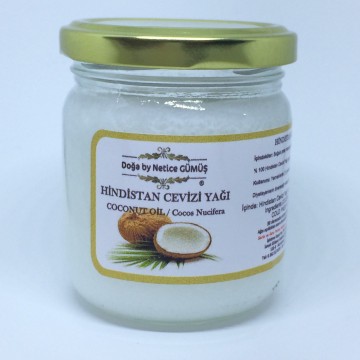 Hindistan Cevizi Yağı Doğa by Netice Gümüş 150 gr Hindistan Cevizi Yağı Doğa by Netice Gümüş 150 gr