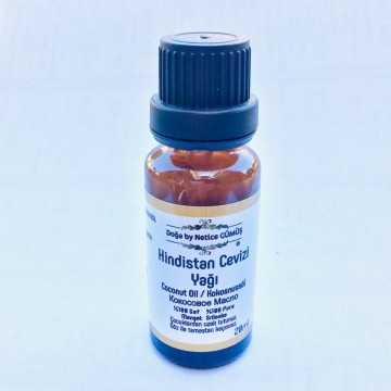 Hindistan Cevizi Yağı Organik Soğuk Sıkım Yağ 300 gr Hindistan Cevizi Yağı Organik Soğuk Sıkım Yağ 300 gr