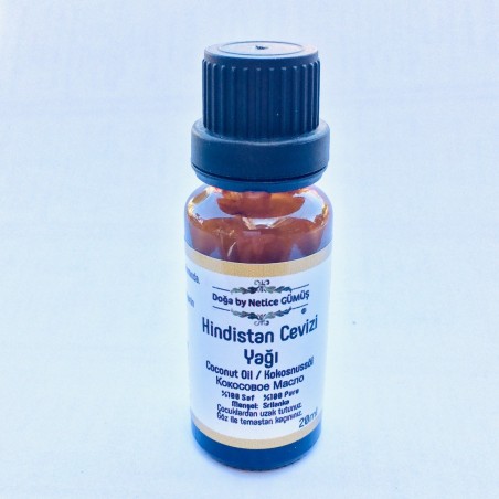 Hindistan Cevizi Yağı 20 ml. Doğa by Netice Gümüş