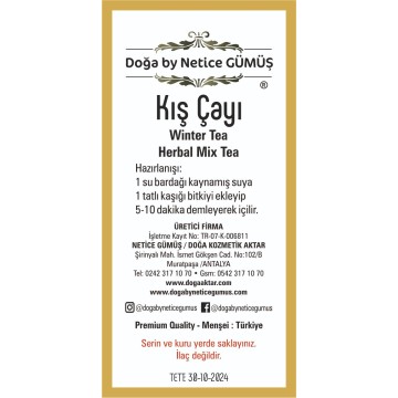 KIŞ ÇAYI BİTKİSEL ORGANİK 200gr.