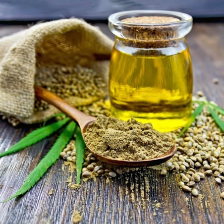 ÇİĞ KENEVİR TOHUMU YAĞI 30 ml. Cam Damlalıklı