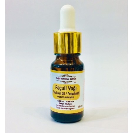 Paçuli Yağı 10 ml.e Pompalı Cam damlalıklı