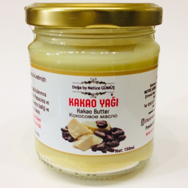 Kakao Yağı 150 ml Organik Doğa by Netice Gümüş