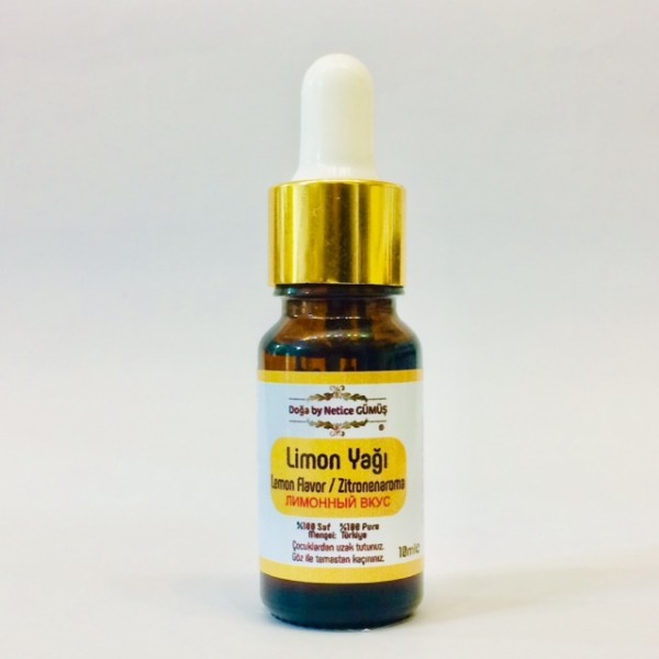 Limon Yağı 10 ml.e  Cam Damlalıklı