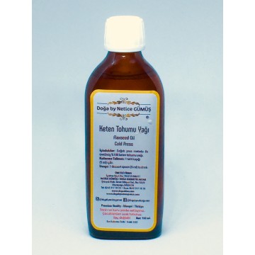 Keten Tohumu Yağı 250 cc Mecitefendi Organik Bitkisel