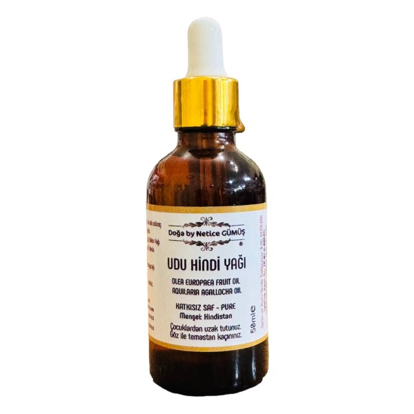 Udu Hindi Yağı 50 ml. Saf, Fermente, Katkısız