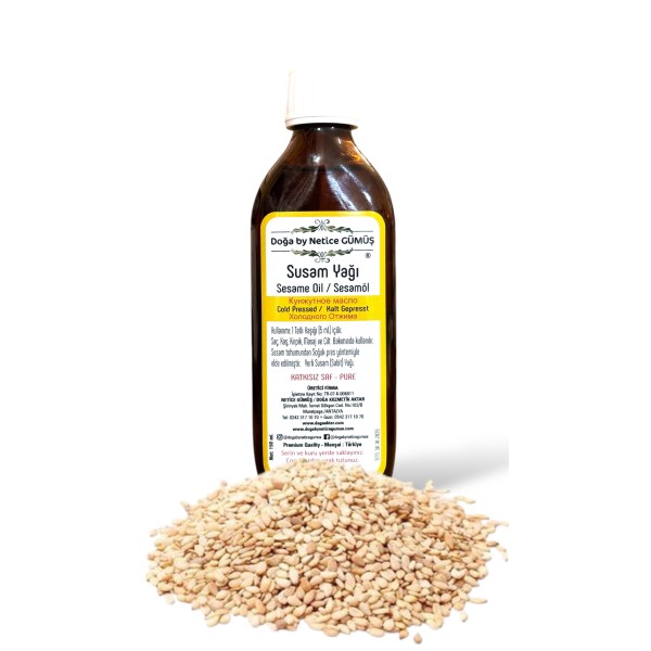 Susam yağı 150 ml. Doğa by Netice Gümüş