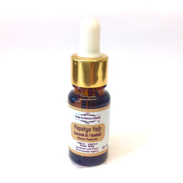 Papatya Yağı 10 ml.e Cam Damlalıklı