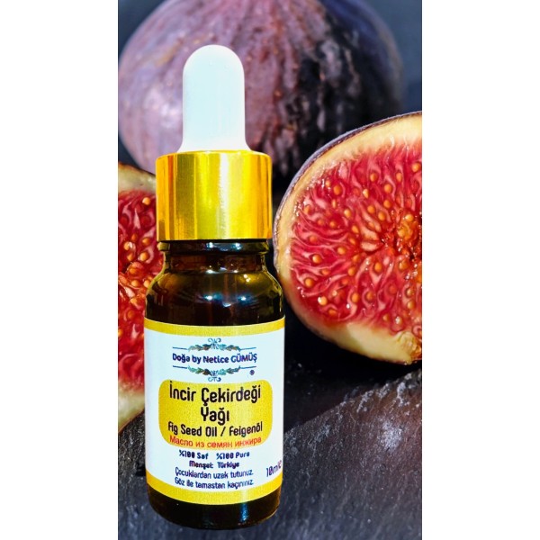 İncir Çekirdeği Yağı 10 ml.e Cam Damlalıklı