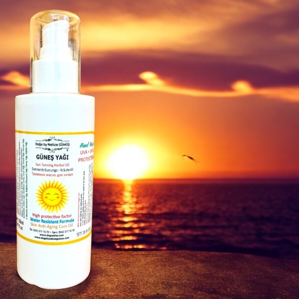 Güneş Yağı - Sun Oil 150 ml.