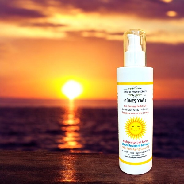 copy of Güneş Yağı Mecitefendi Parabensiz Bitkisel Doğal / Bronzlaştırıcı Kakao Yağlı
