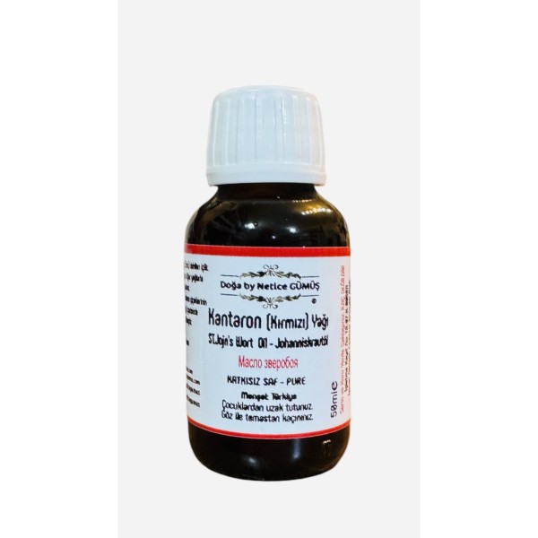 Kırmızı Kantaron Yağı 50 cc Doğa by Netice Gümüş