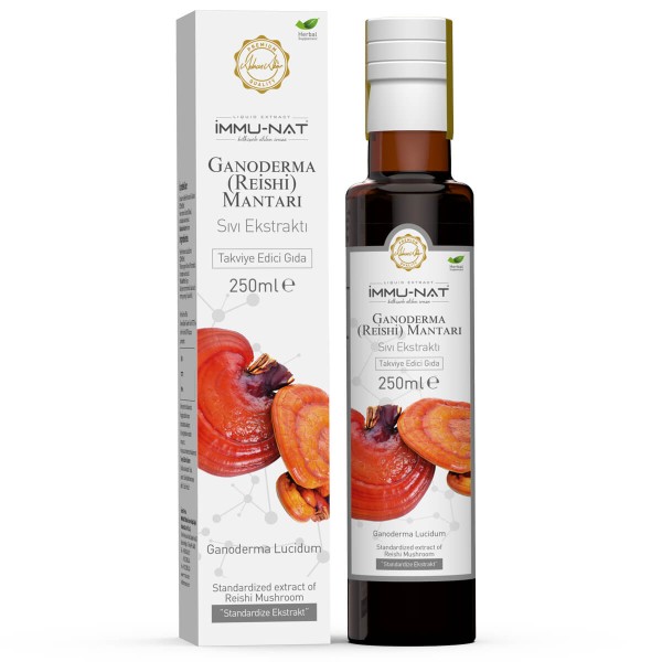 Ganoderma (Reishi) Mantarı Ekstraktı 250 ML İmmunat