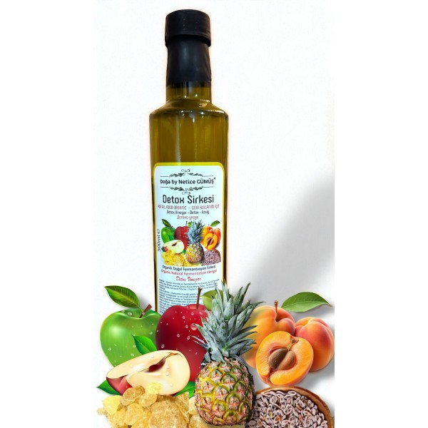 Detox Sirkesi 500 Ml. FOR ALL FOOD ORGANİC